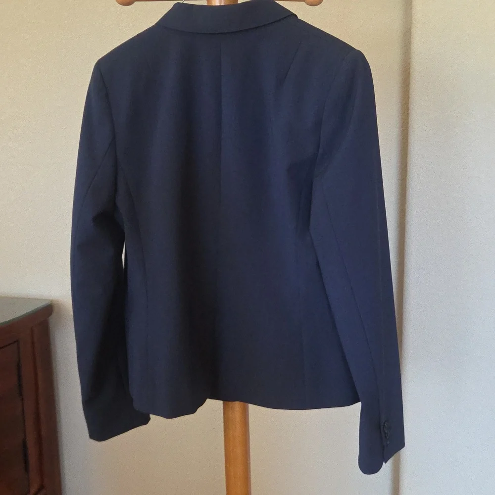 Banana Republic Dark Navy Single-Button Blazer - Picture 3 of 6